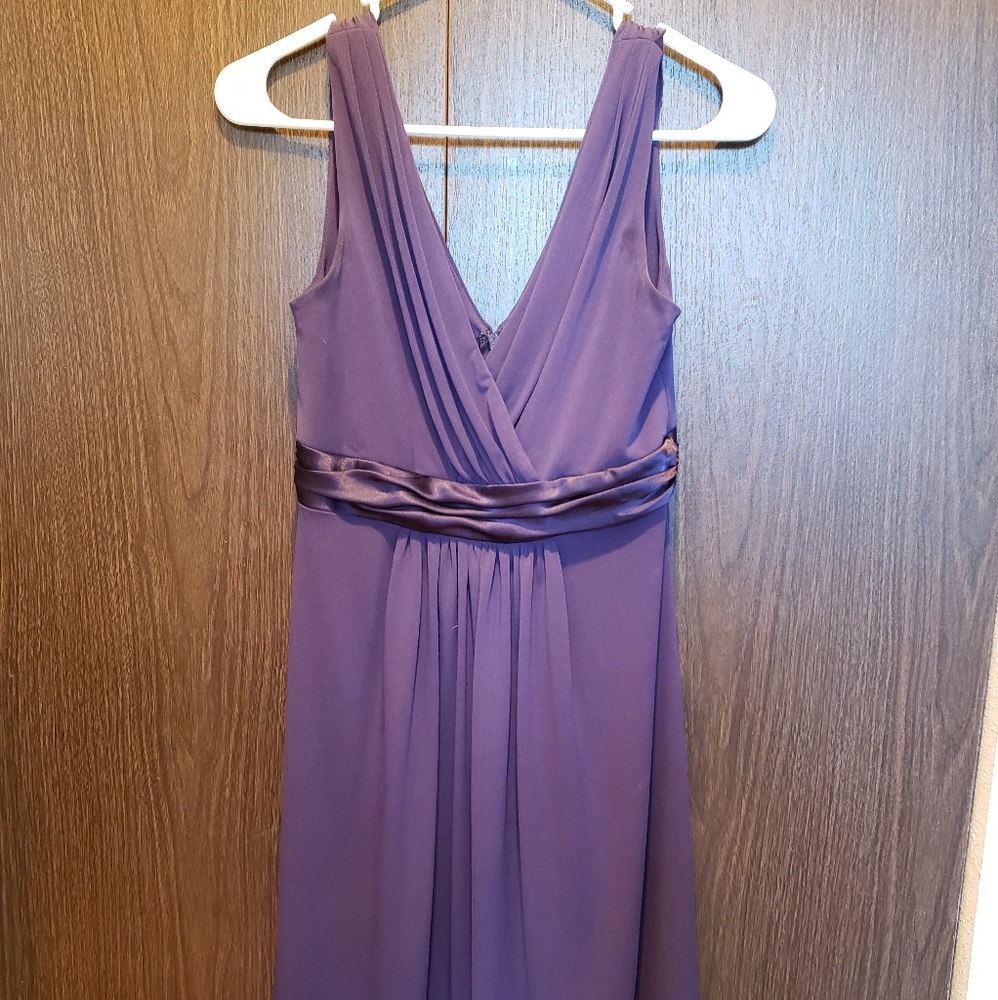 David's Bridal Sleeveless Jersey Dress